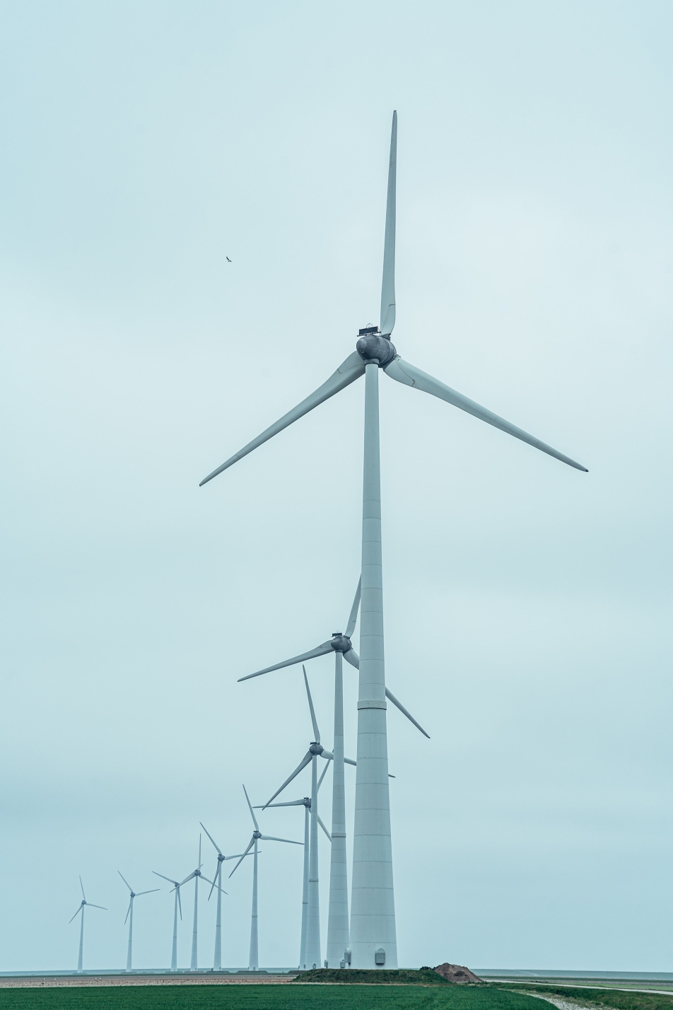 Rij windmolens
