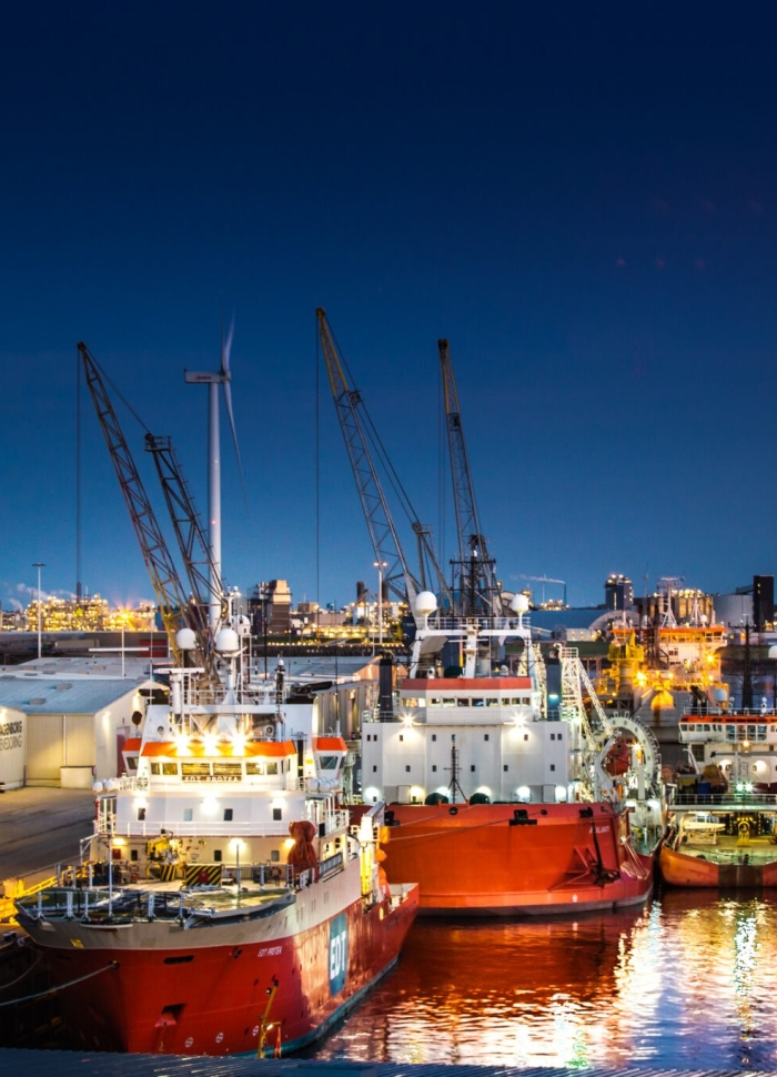 Groningen Seaports haven Delfzijl