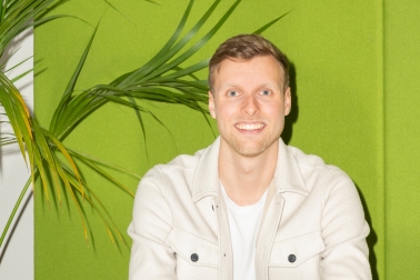 Jorn-Ids voor een groene muur.